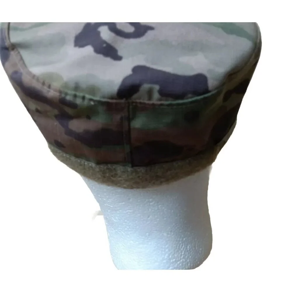 US‎ Army Patrol Camo Cap Mens Size 7&3/8 Fitted Hat